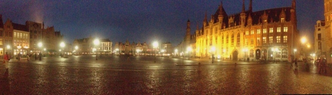 Brugge by night is a stunning beauty