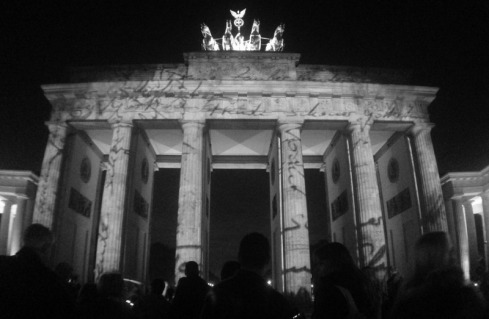Festival of lights at the Brandenburg Gate